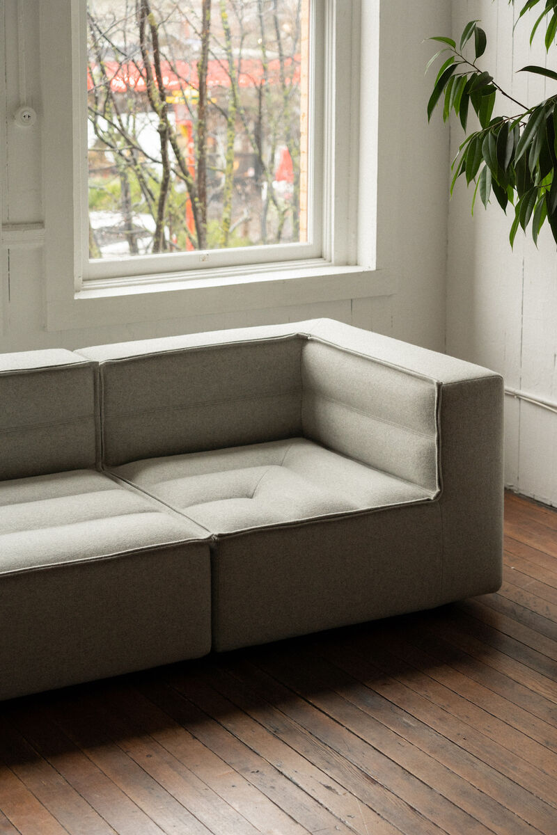 Modular Textured Sofas - Chord by Part & Whole is a Modular Sofa System Manufactured in Canada (TrendHunter.com)