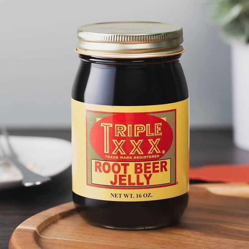 Root Beer Jelly Condiments