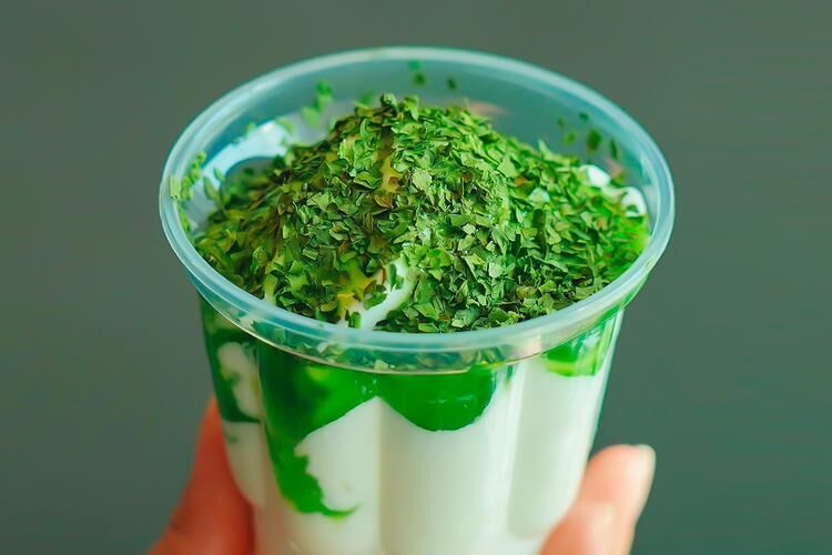 Cilantro-Topped QSR Sundaes