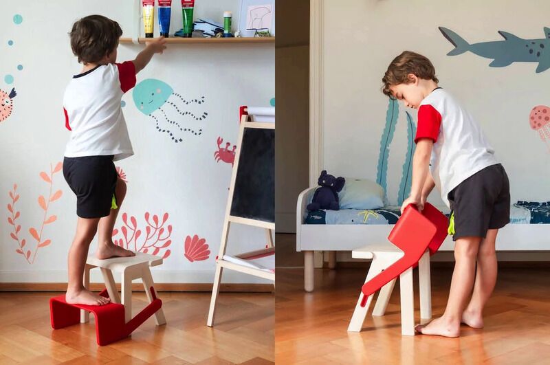 Transforming Child Stool Chairs