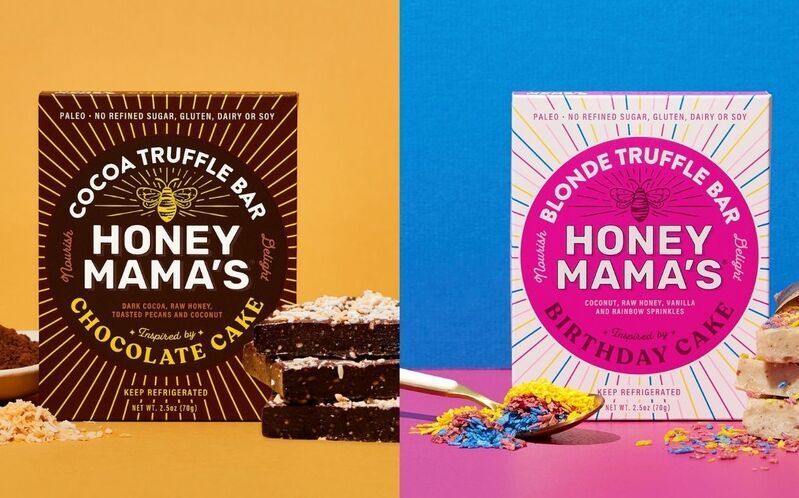 Cake-Inspired Truffle Bar Treats : Honey Mama's truffle bars