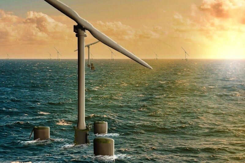 Floating Turbine Wind Farms