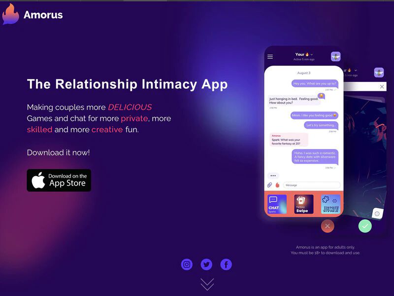 Romantic Intimacy Communication Apps