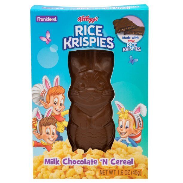 Rice Cereal-Studded Chocolates : Rice Krispies Milk Chocolate 'N Cereal  Bunny