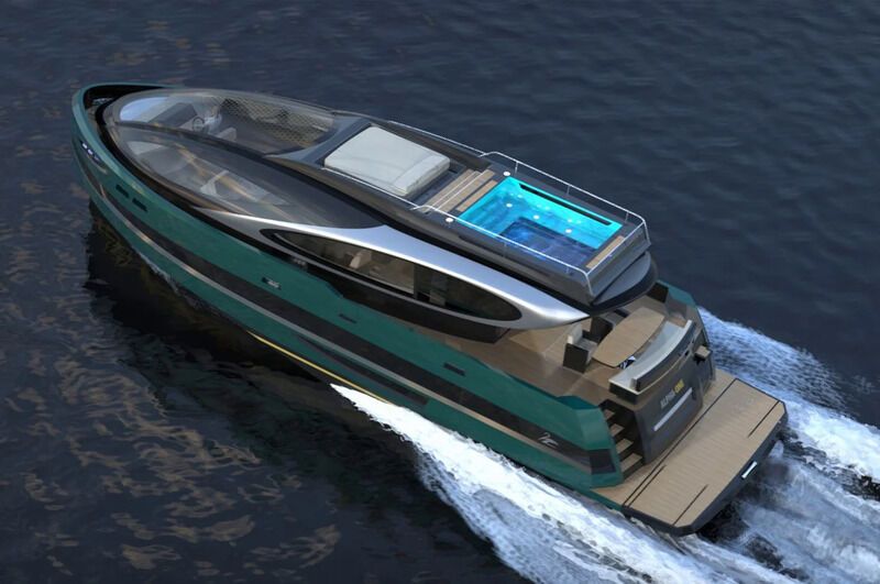 Panoramic Rooftop Jacuzzi Yachts