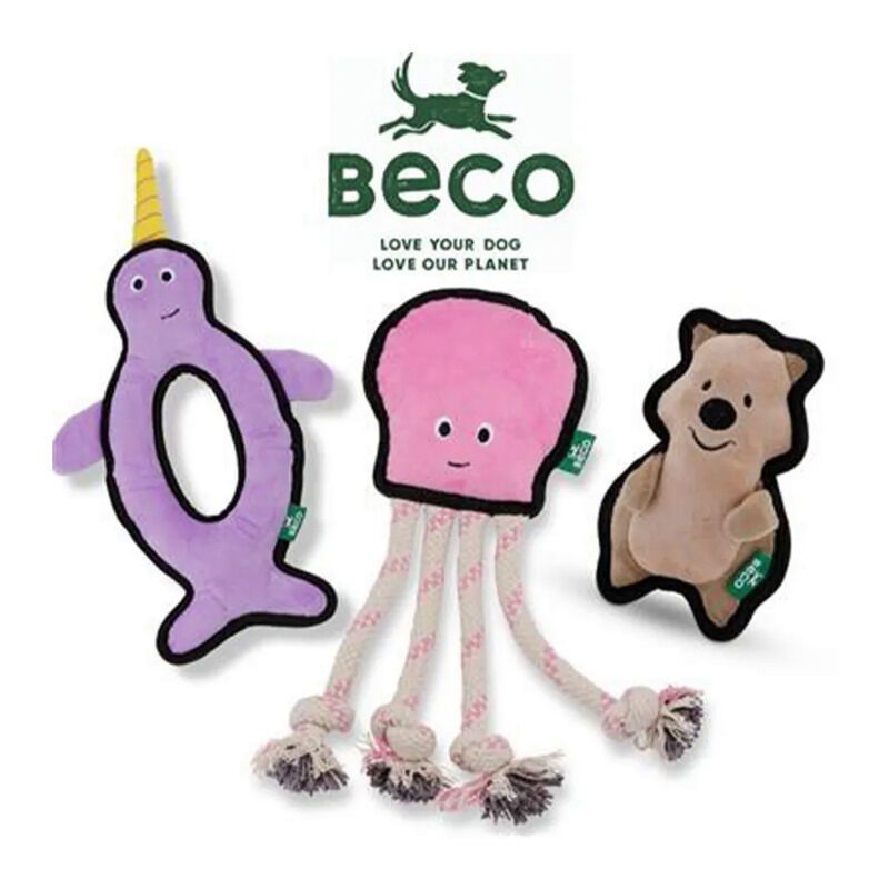 Hard-Wearing Sustainable Dog Toys : Beco Pet