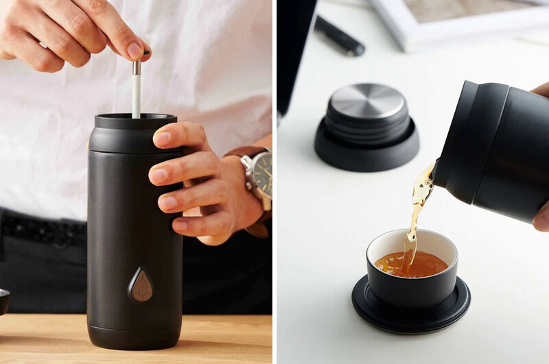 All-in-One Travel Tea Presses