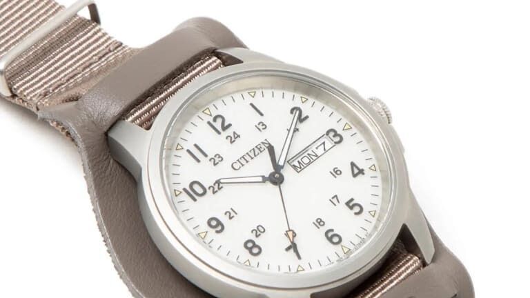 Eco-Friendly Field Watches : ECO DRIVE WATCH