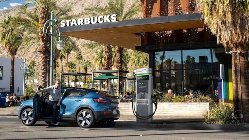 EV-Charging Coffee Shops : ev charging stations