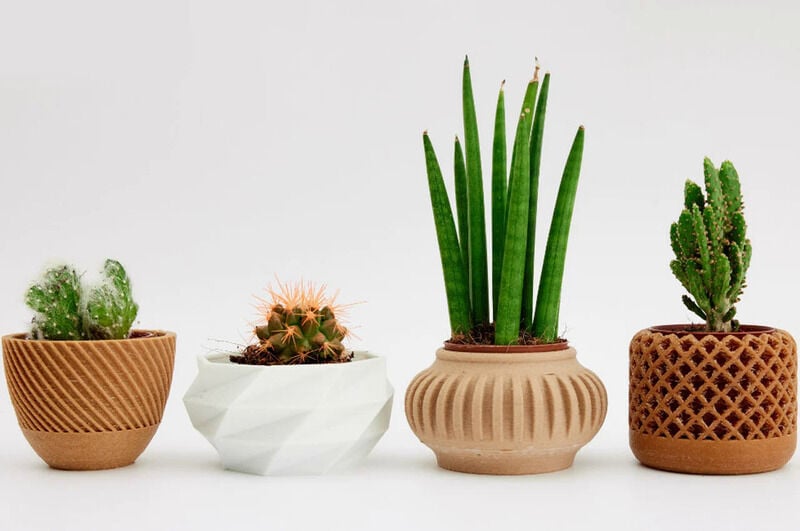 Zero-Waste 3D-Printed Decor