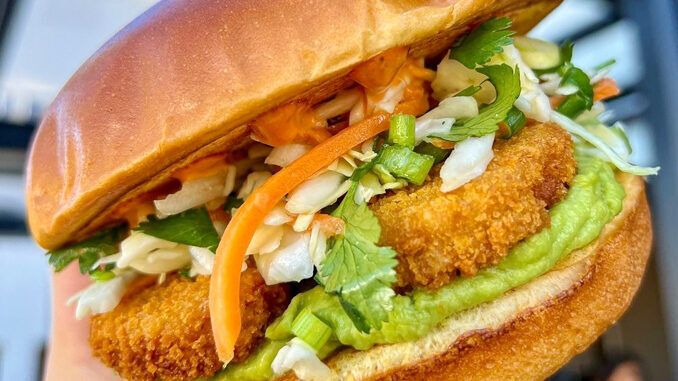 Plant-Based Nugget Sandwiches