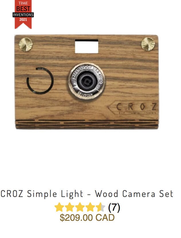 Stone Paper-Made Cameras