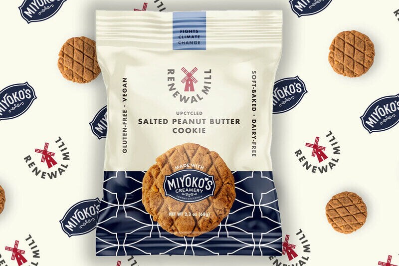 Upcycled Peanut Butter Cookies