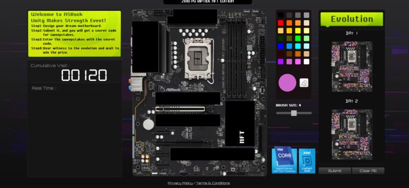 User-Created Motherboard Designs