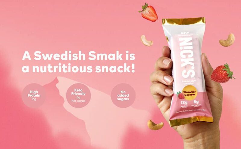 Swedish-Style Refrigerated Protein Bars