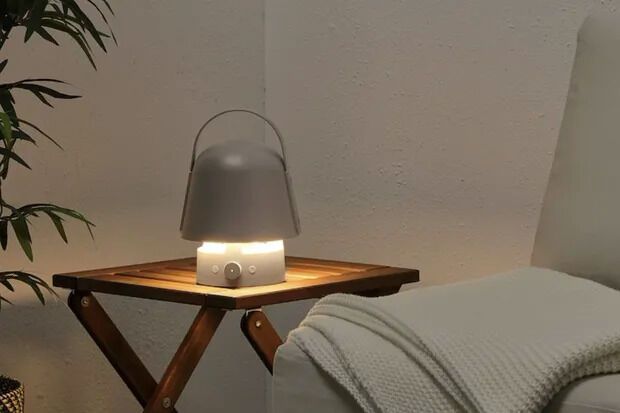 Lantern-Inspired Speaker Lights