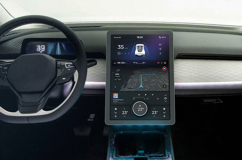 Shifting Knob Infotainment Displays