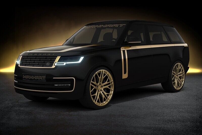 Gold-Finished Electric SUVs