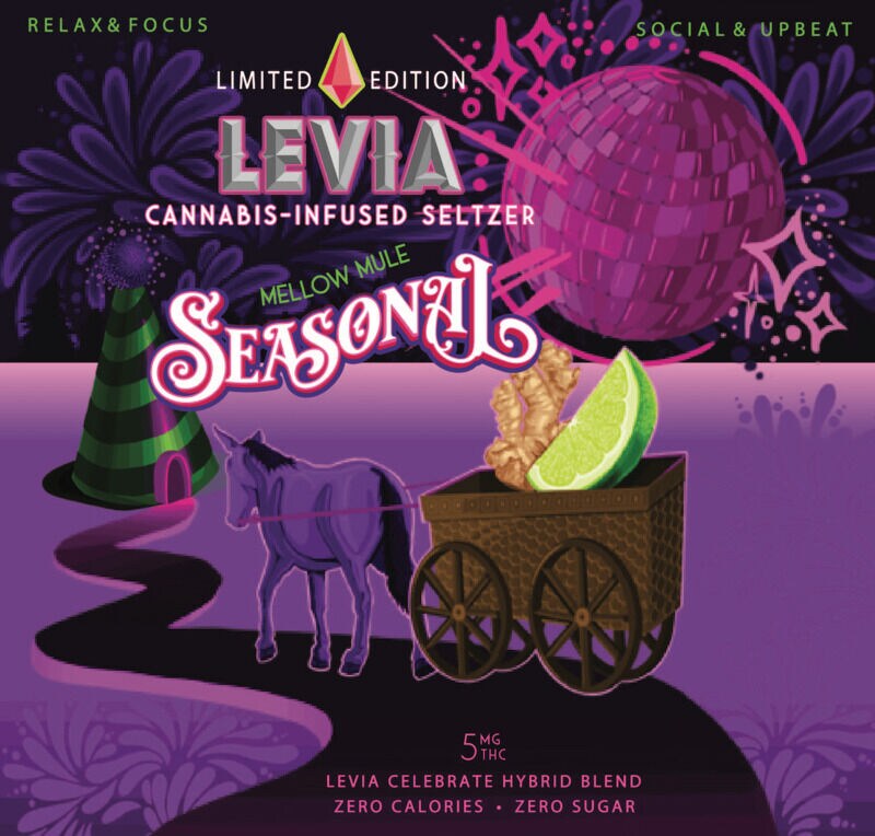 Celebratory Cannabis-Infused Seltzers