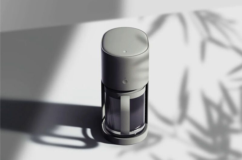 Minimalist One-Button Coffee Makers