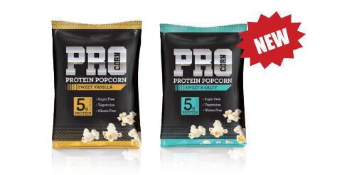 Protein-Heavy Popcorns