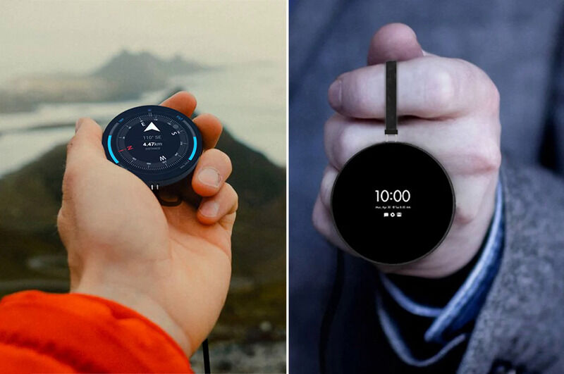 Pocket Watch-Inspired Wearables