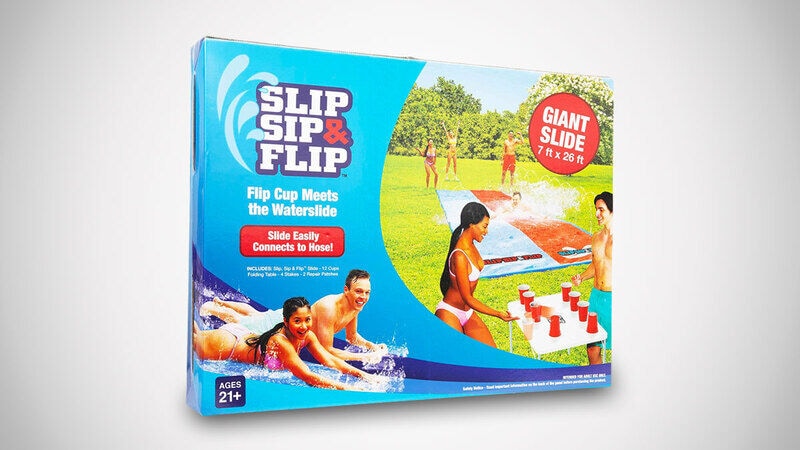 Outdoor Waterslide Drinking Games