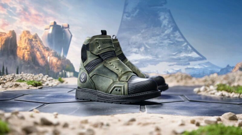 Video Game-Themed Military Boots