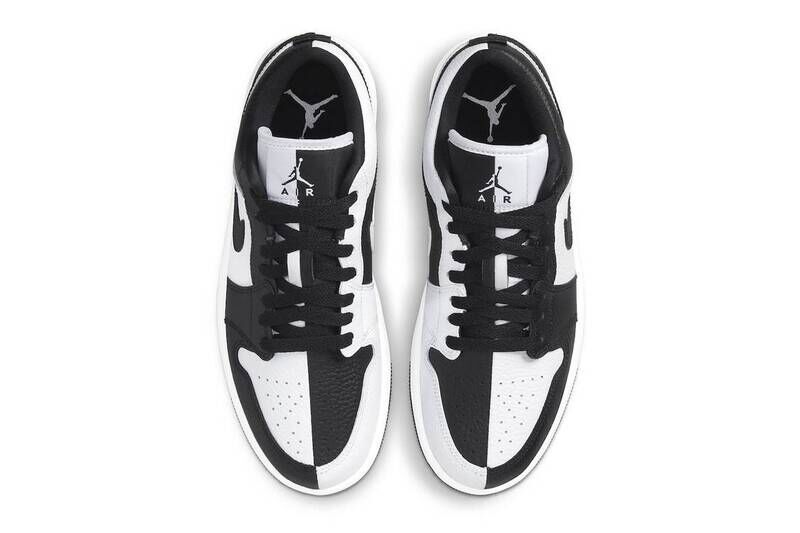 Two Tone Shoes Half Black Half White Shoes Sneakers Split Color