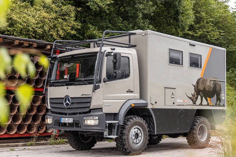 Rugged Reinforced Camper Trucks