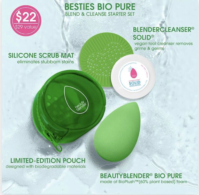 Sustainable Makeup Blender Kits