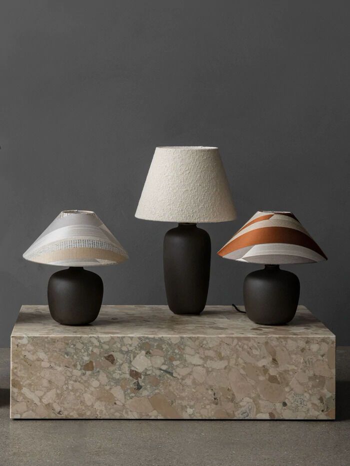 Textured Ceramic Lamps