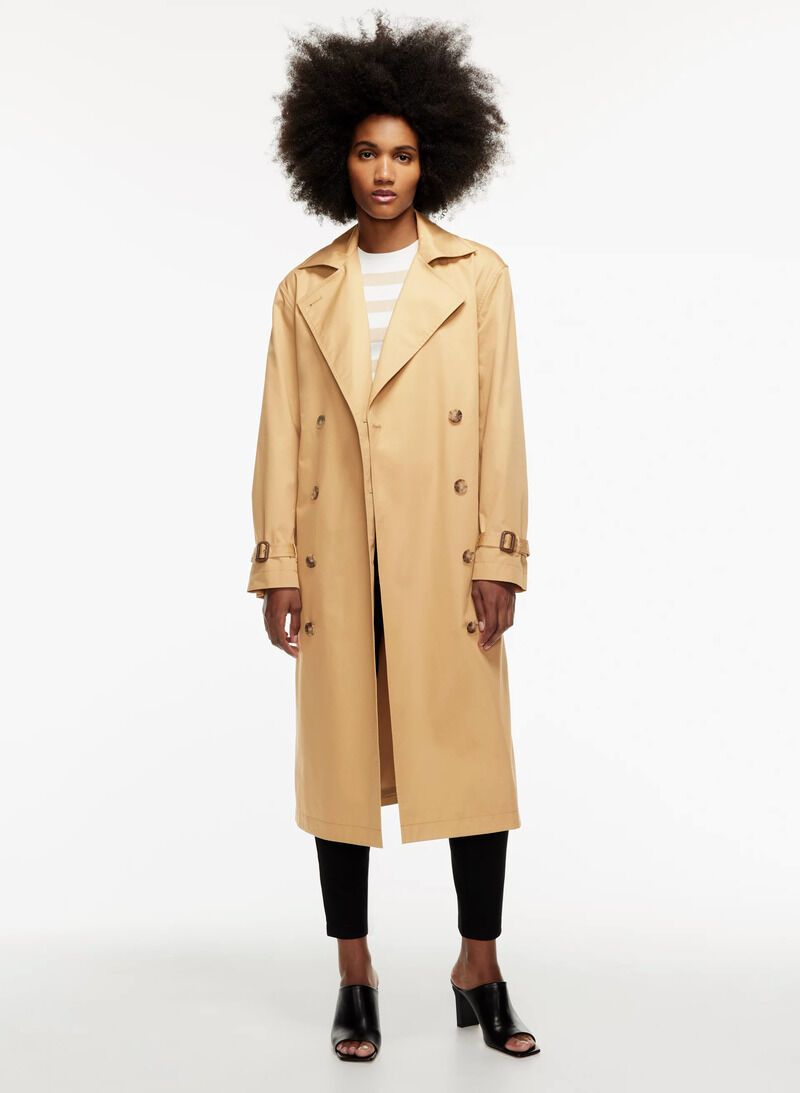 Sophisticated Long Trench Coats