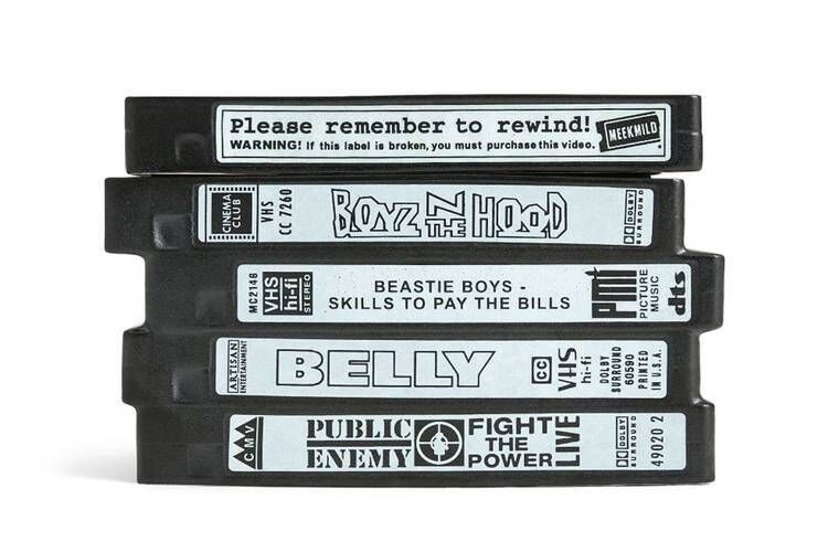 Retro VHS Tape-Resembling Vase