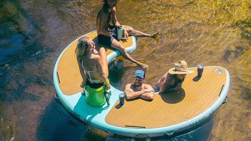 Floating Bar-Style Docks