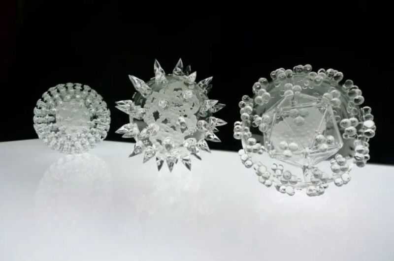 Scientifically-Accurate Glass Sculptures