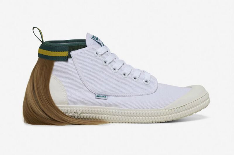 Hairstyle-Adorned Social Good Sneakers