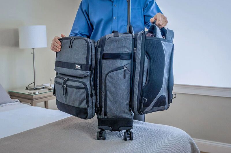 Three-in-One Travel Bag Systems