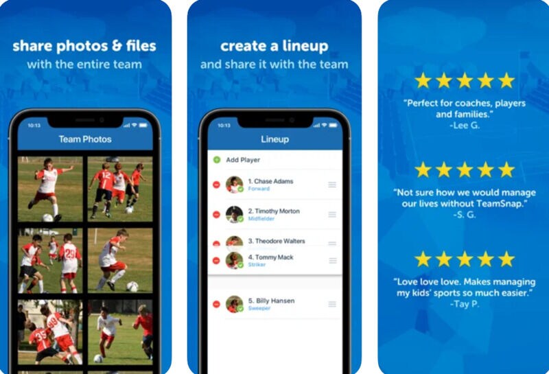 Streamlined Youth Sports Apps