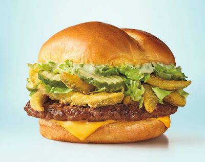 Tangy Multi-Pickle Cheeseburgers
