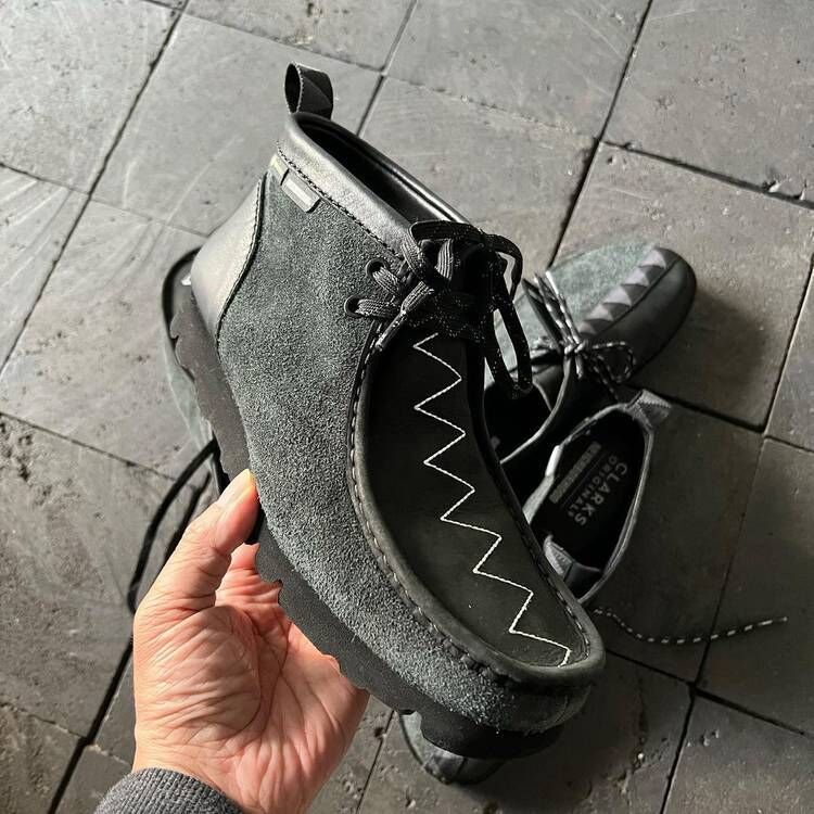 Dark Grey Waxed Footwear