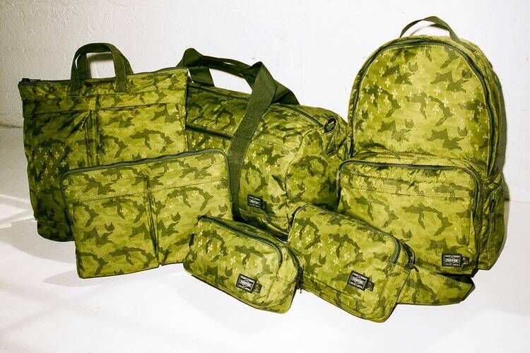 BAPE X Puma ABC Camo Duffle Bag Green - FW15 - US