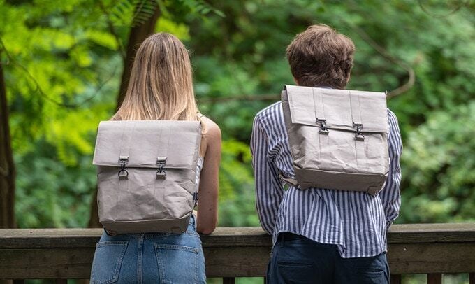 Eco-Friendly Paper Backpacks