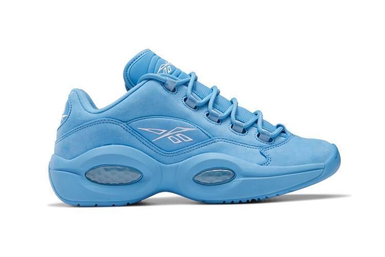 All-Blue Low-Cut Basketball Sneakers