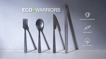 Sleek Eco-Friendly Cutlery
