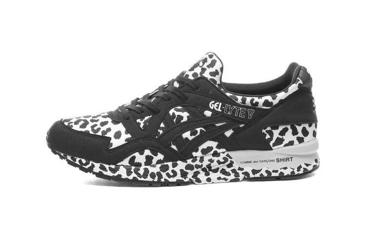 Monochrome Patterned Lifestyle Sneakers