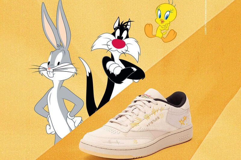 Nostalgic Cartoon-Themed Sneakers