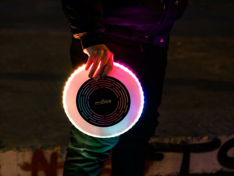 Illuminated Flying Discs