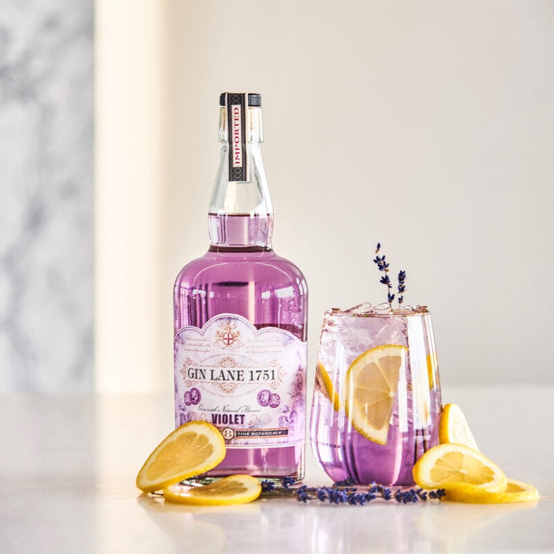 Luxurious Lilac-Colored Gins