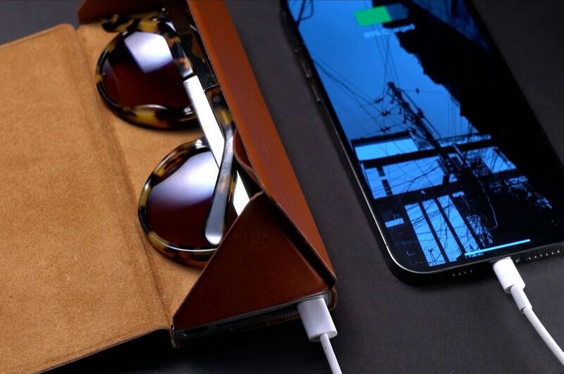 Device-Charging Glasses Cases